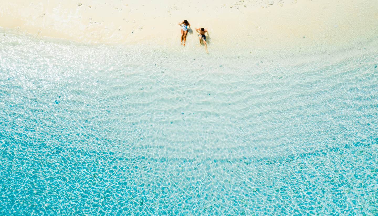 Top 26 beaches for less confident swimmers - A shallow beach for less confident swimmers