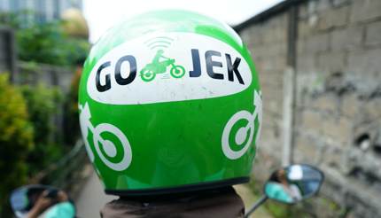 Gojek, a ride-sharing app in Indonesia